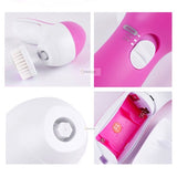 Electric Face Cleaner with brushes personal
